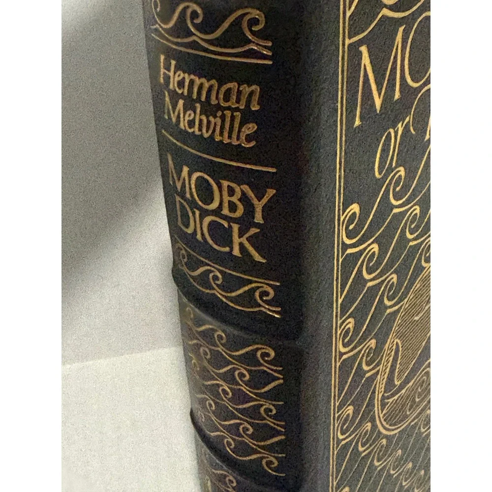 Easton Press Moby Dick Herman Melville Leather Bound Gold Gilt Collector Edition